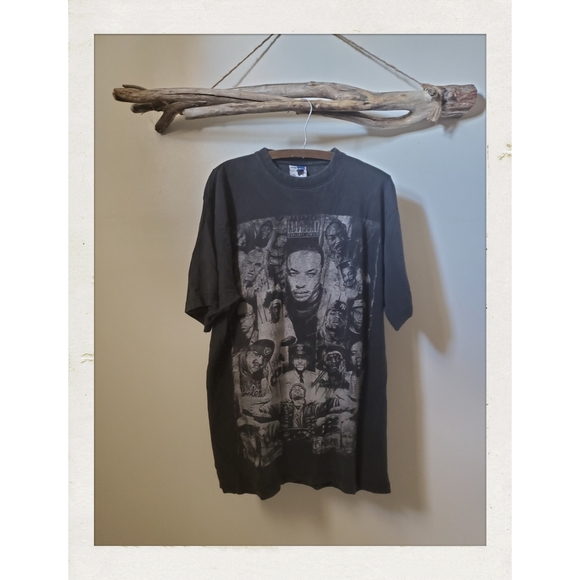 Phat Doc Other - Vintage Hip Hop Legends Grafitti Mens XL Black Distressed Collectible T-Shirt